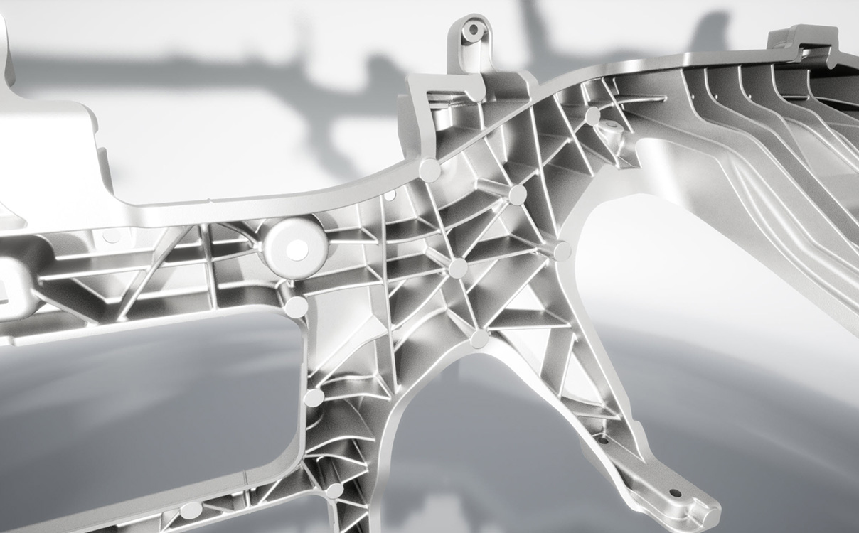 Cross Car Beam GF Casting Solutions