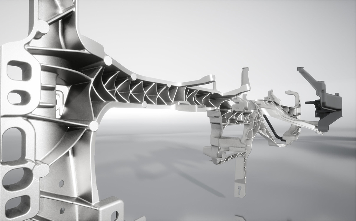 Cross Car Beam GF Casting Solutions